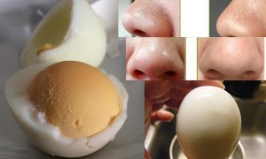 Cách trị mụn đầu đen hiệu quả bằng trứng gà luộc