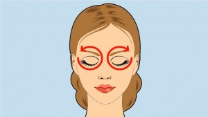 cách massage cho mắt to hơn 2