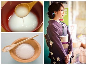 Học cách làm trắng da bằng nước vo gạo của người Nhật